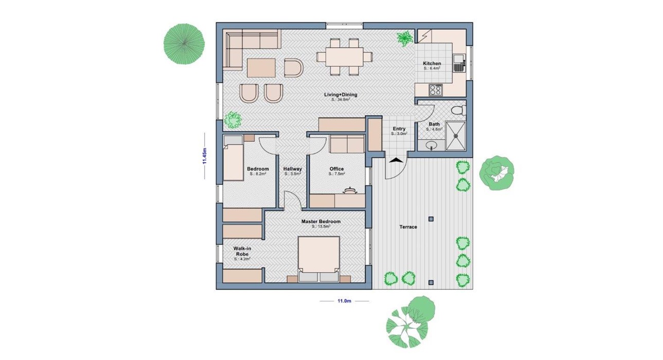 Modulhaus_101_NorgesHus_floor plan